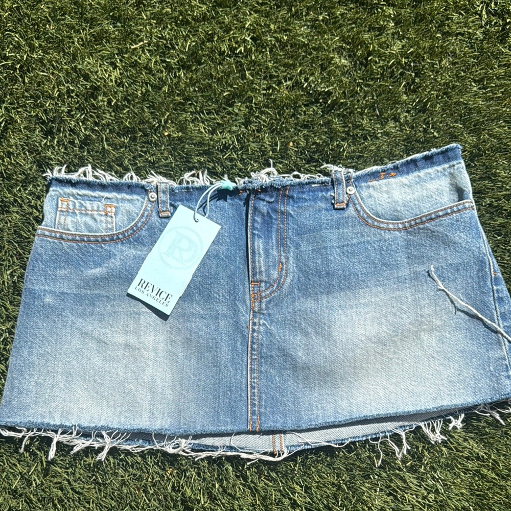 Denim Blue Skirt